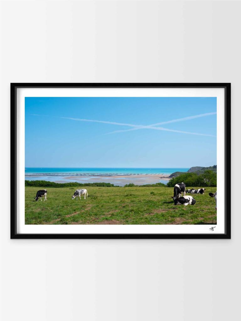 Dinard vue sur la mer, Bretagne III – Impression d’Art Mural France