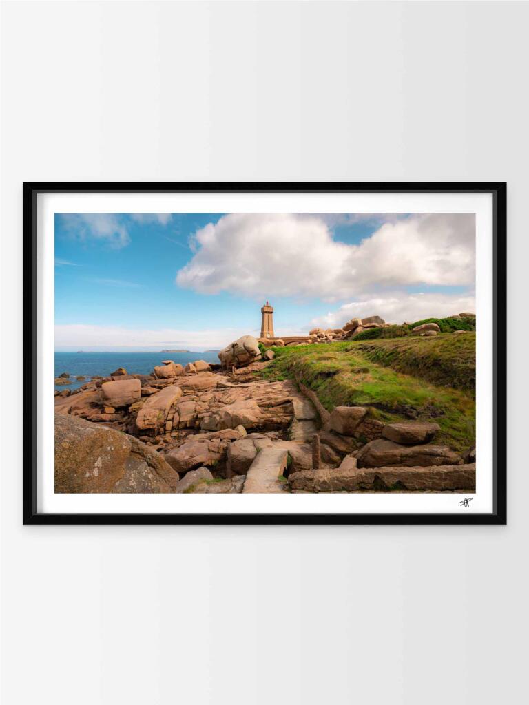 Phare de Mean Ruz, Bretagne III – Impression d’Art Mural France