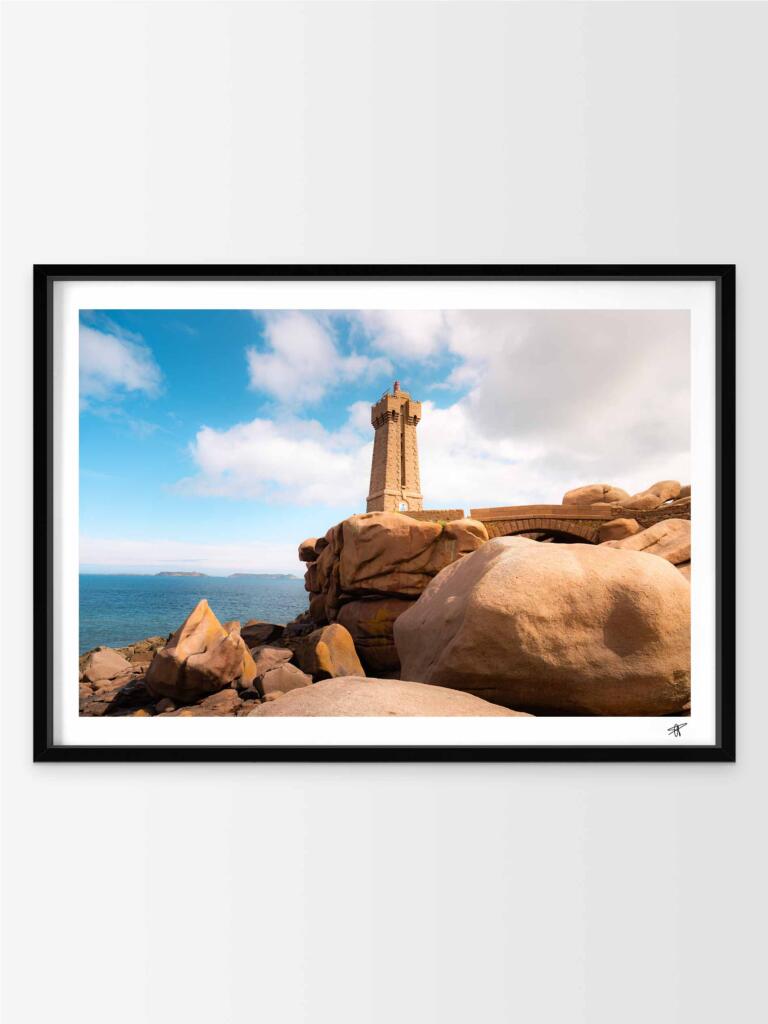 Phare de Mean Ruz, Bretagne IV – Impression d&rsquo;Art Mural France