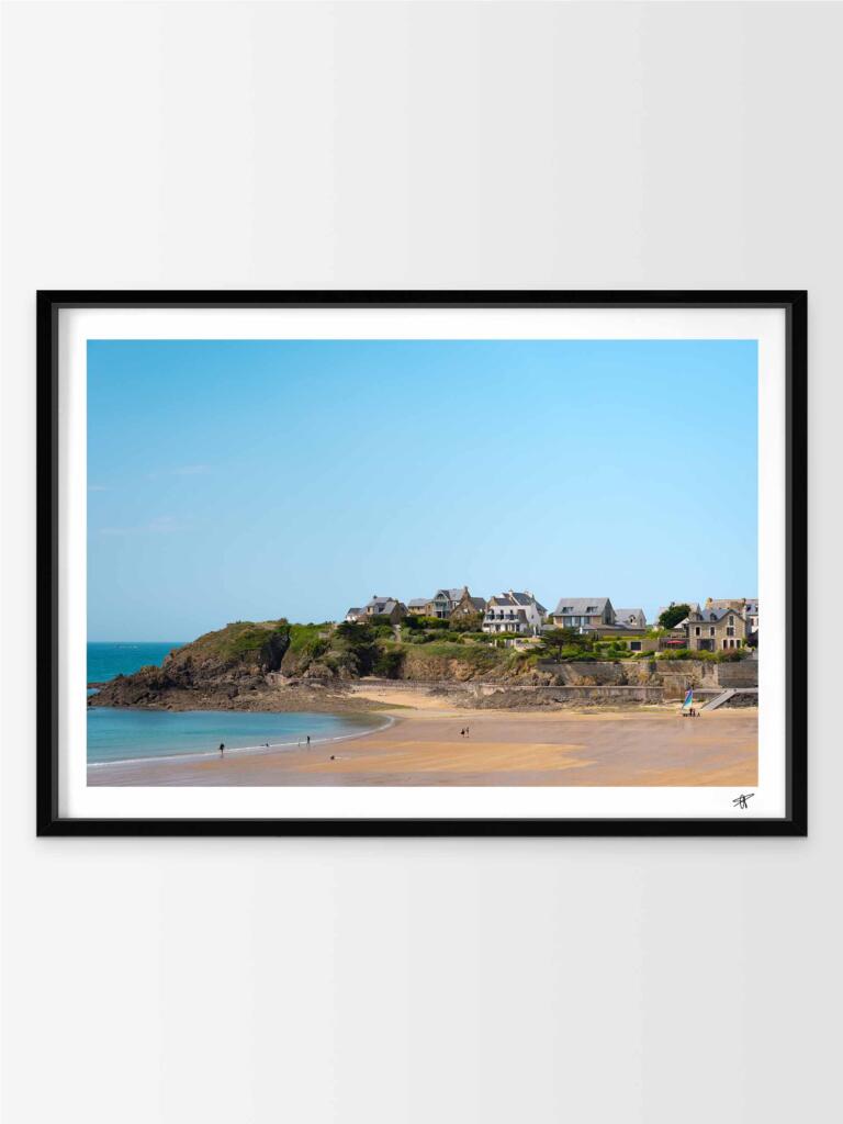 Plage des Bas Sablons, Bretagne I – Impression d’Art Mural France