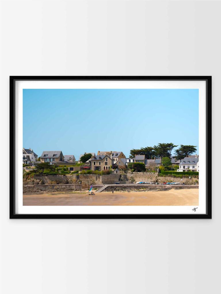 Plage des Bas Sablons, Bretagne III – Impression d&rsquo;Art Mural France