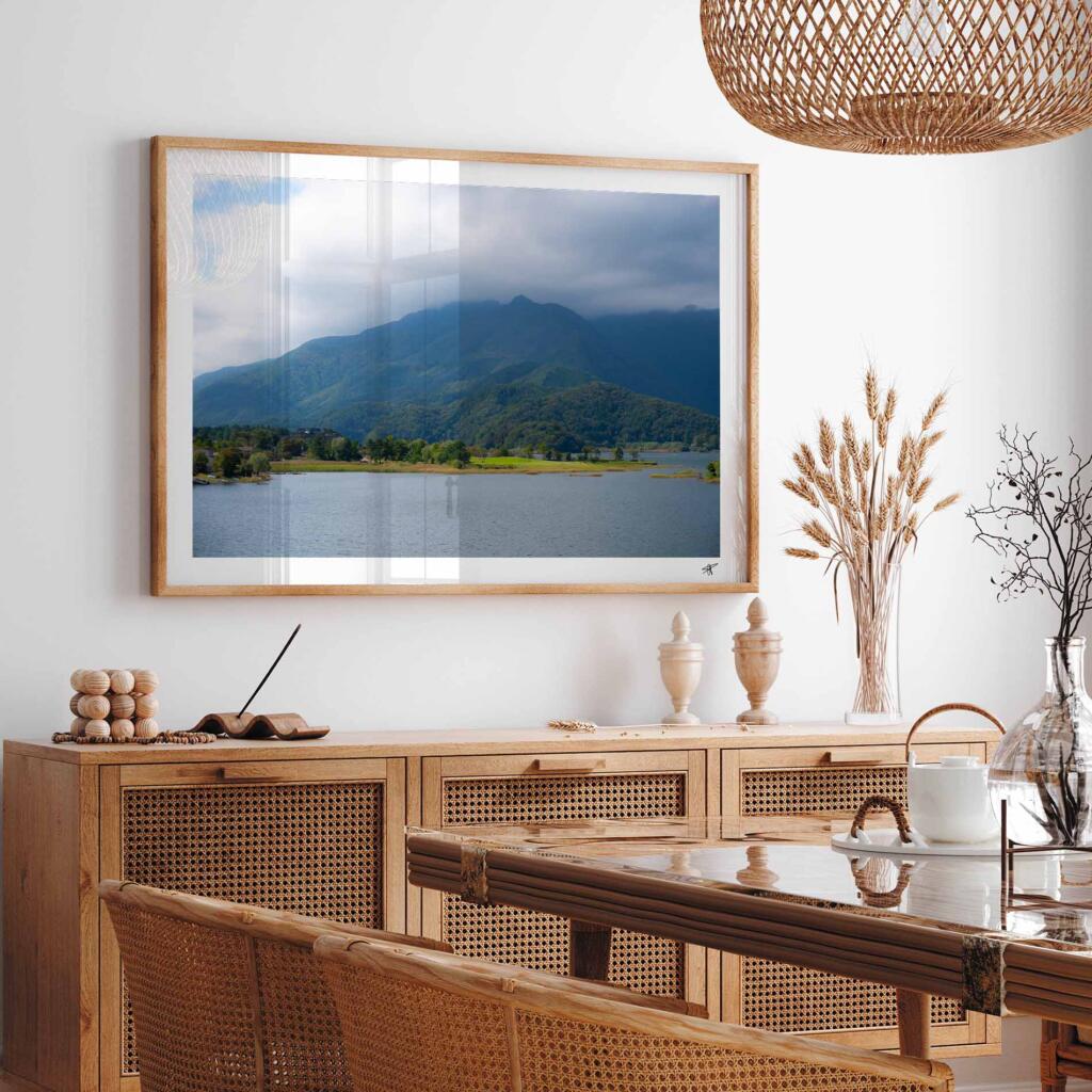 Kawaguchiko Lake II –  Impression d&rsquo;Art Mural Japon - hover