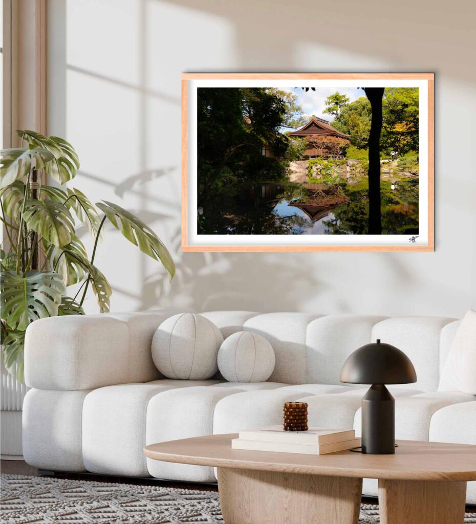 Jardin Zen I –  Impression d&rsquo;Art Mural Japon - hover