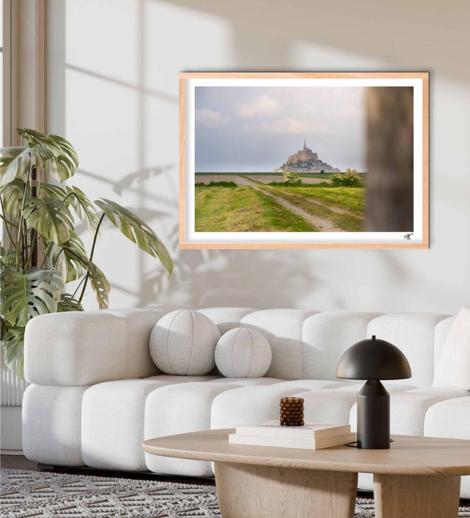 Le Mont Saint Michel V – Impression d’Art Mural France - hover