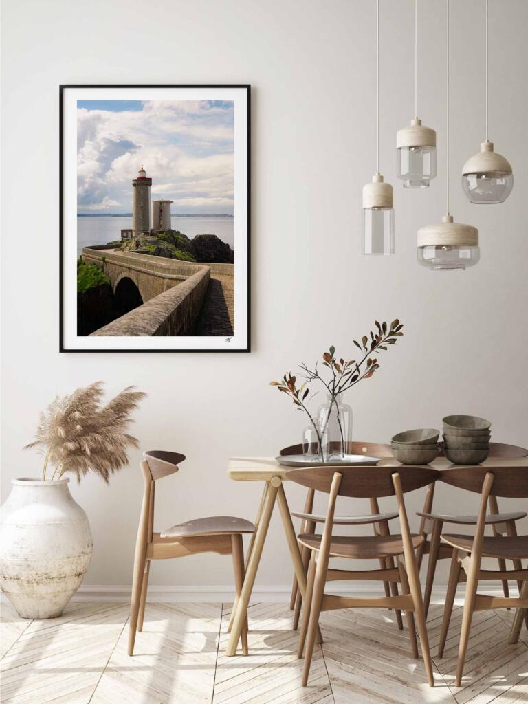 Le Phare du Petit Minou, Bretagne I – Impression d&rsquo;Art Mural France - hover