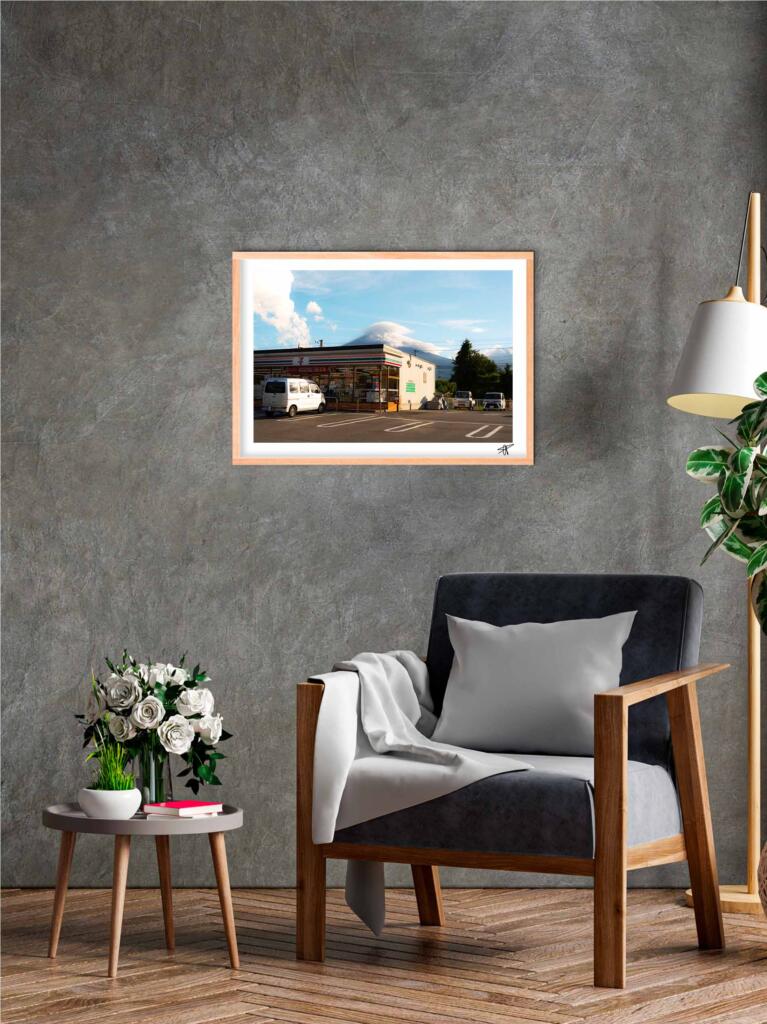 Mt Fuji x 7 Eleven II -Impression d’Art Mural Japon - hover