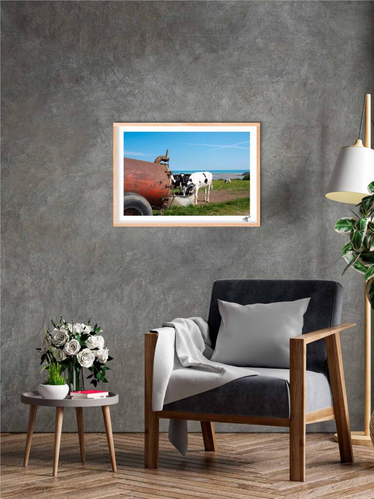 Dinard vue sur la mer, Bretagne II – Impression d’Art Mural France - hover