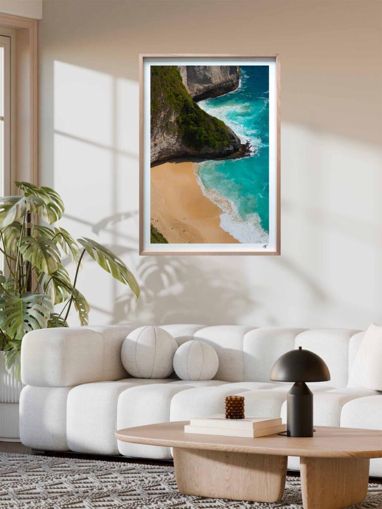 Kelingking Beach, Nusa Penida III – Impression d’Art Mural Indonésie - hover