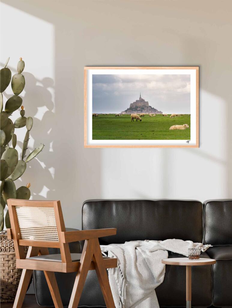 Le Mont Saint Michel IV – Impression d’Art Mural France - hover