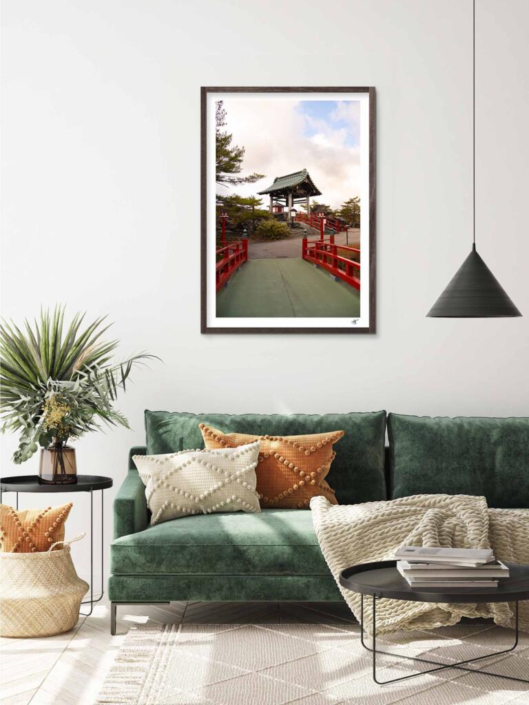 Onioshidashi Volcanic Park V – Impression d’Art Mural Japon - hover