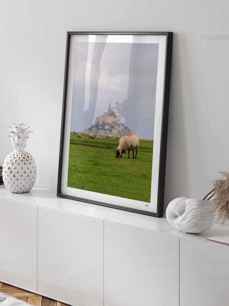 Le Mont Saint Michel I – Impression d’Art Mural France - hover