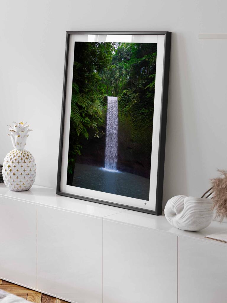 Tibumana Waterfall, Bali I – Impression d’Art Mural Indonésie - hover