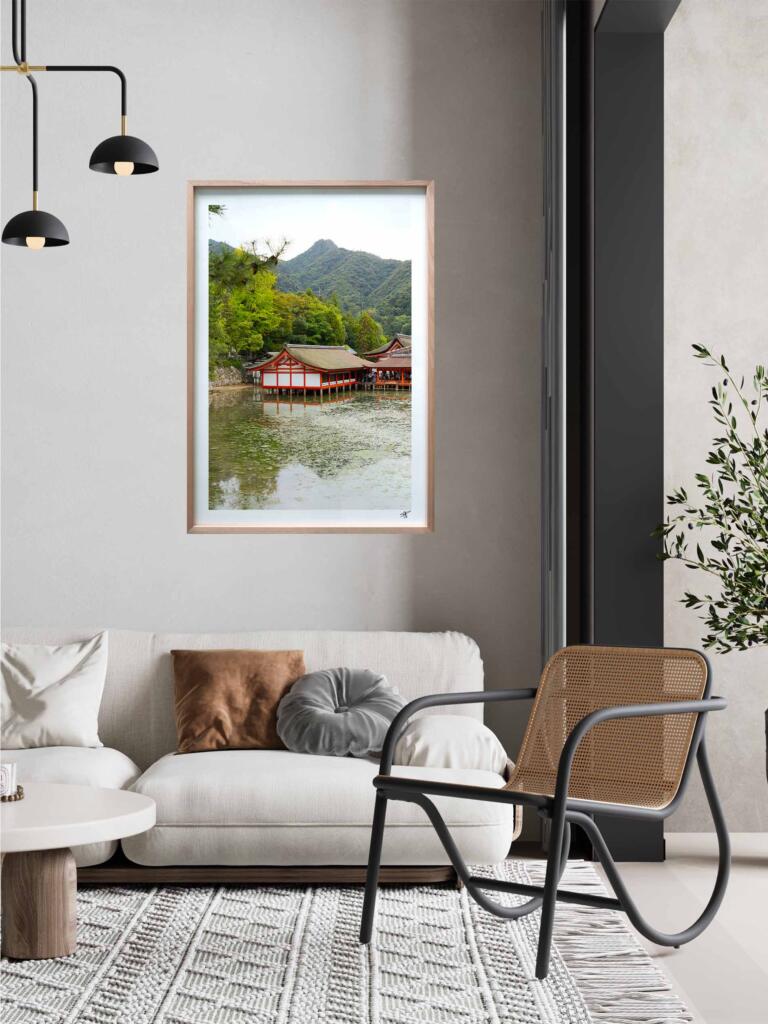 Itsukushima Temple in Miyajima I – Impression d’Art Mural Japon - hover