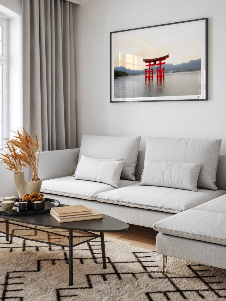 Itsukushima Torii in Miyajima II – Impression d’Art Mural Japon - hover
