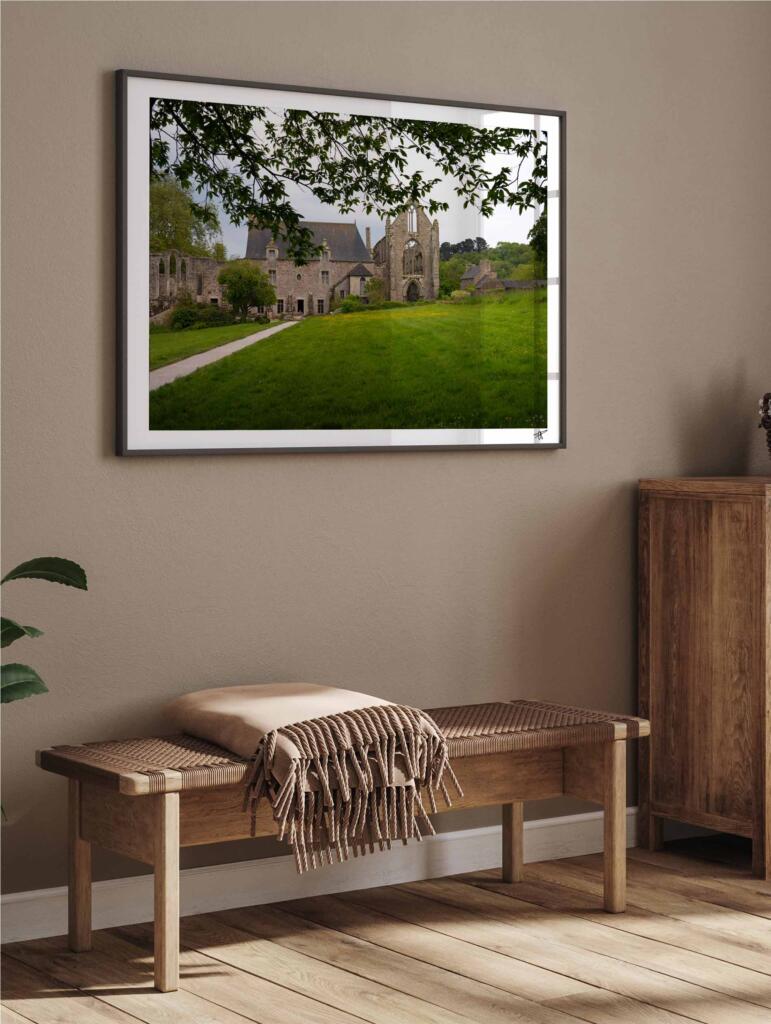 Abbaye de Beauport, Bretagne III – Impression d&rsquo;Art Mural France - hover