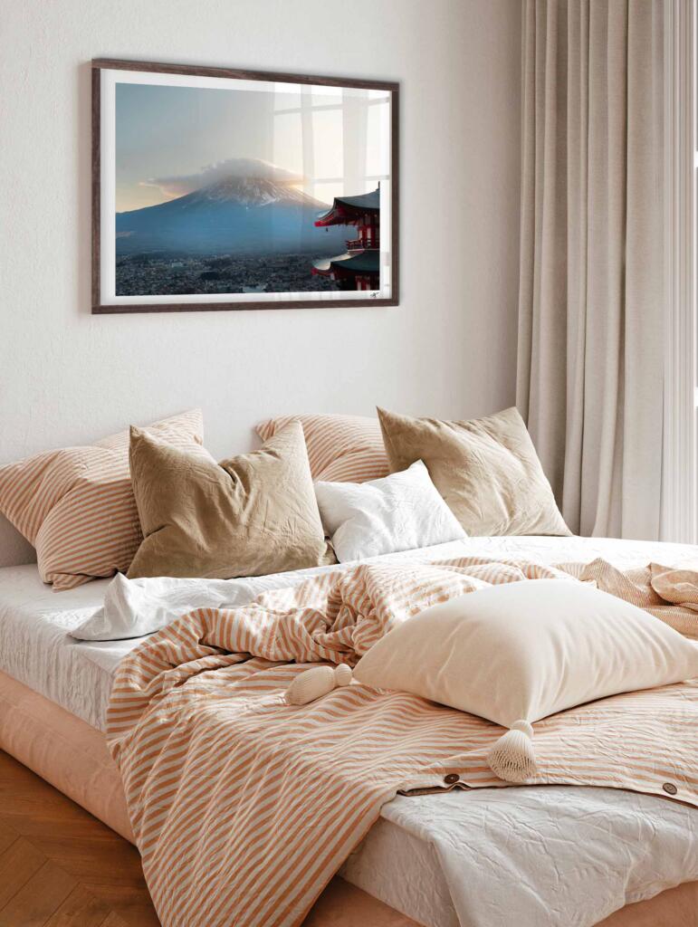 Chureito Pagoda x Mt Fuji III –  Impression d&rsquo;Art Mural Japon - hover
