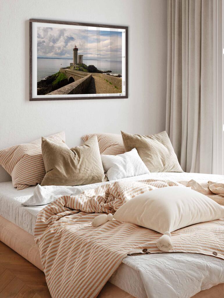 Le Phare du Petit Minou, Bretagne II – Impression d&rsquo;Art Mural France - hover