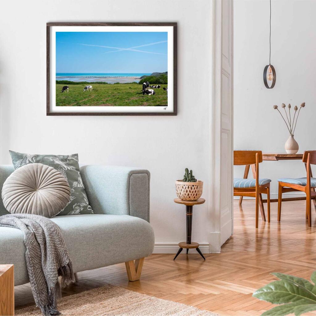 Dinard vue sur la mer, Bretagne III – Impression d’Art Mural France - hover