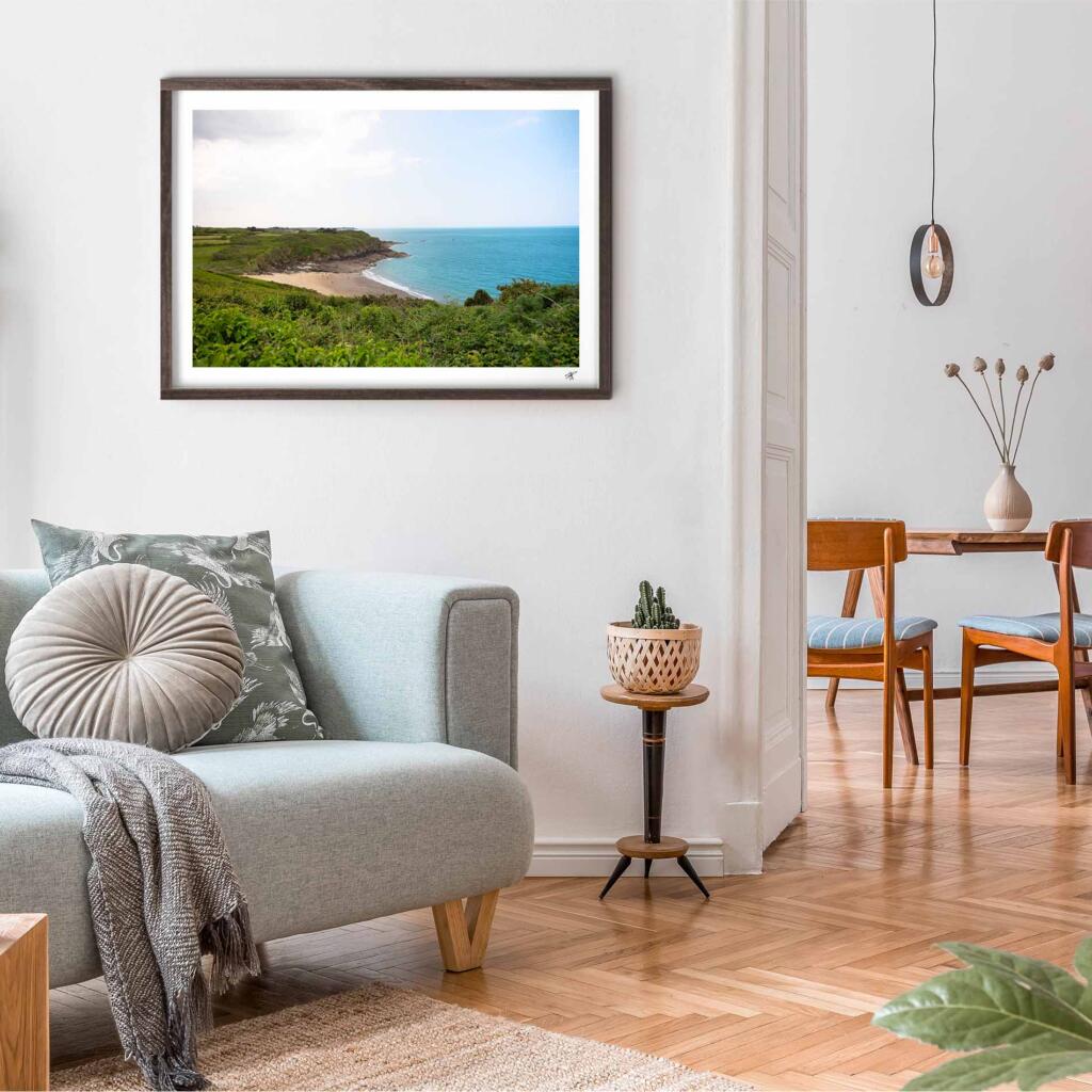 Plage des Bas Sablons, Bretagne III – Impression d&rsquo;Art Mural France - hover