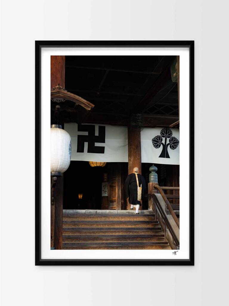 Manji, symbol of Wisdom – Impression d&rsquo;Art Mural Japon
