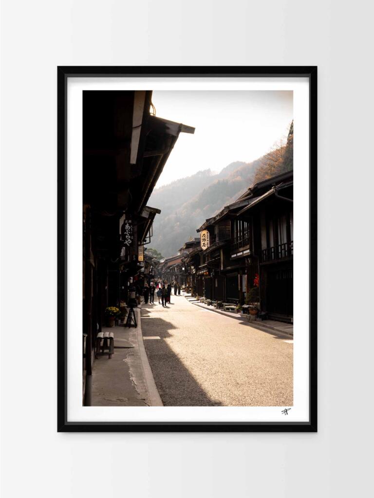 Narai-Juku I – Impression d&rsquo;Art Mural Japon
