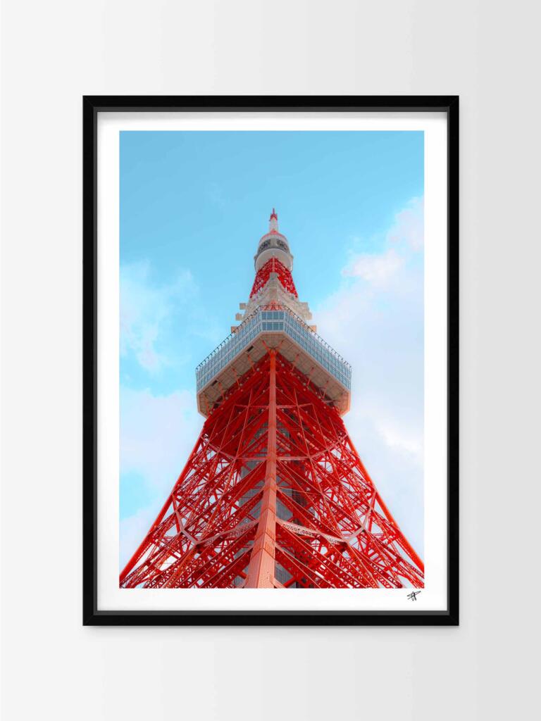 Tokyo Tower IV – Impression d’Art Mural Japon