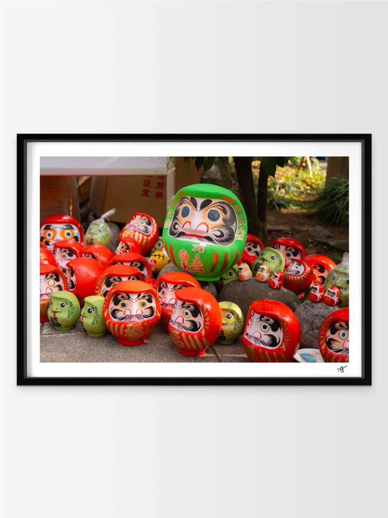 Daruma – Impression d’Art Mural Japon