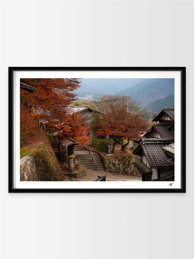 Magome Juku II – Impression d’Art Mural Japon