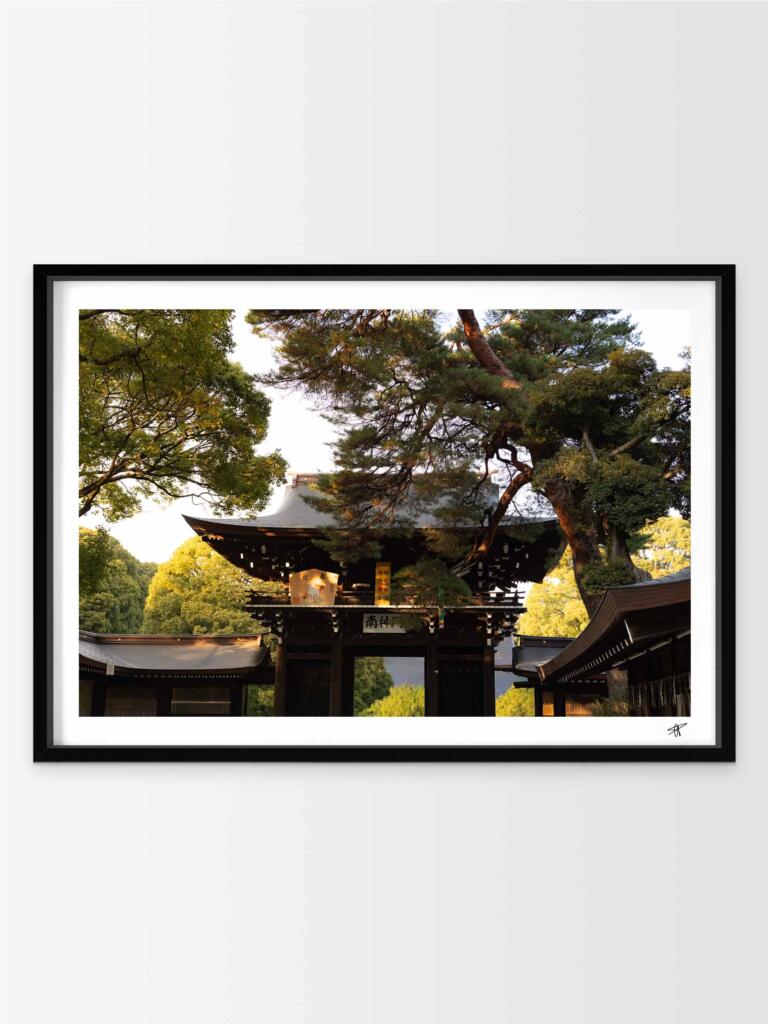 Meiji-Jingu – Impression d&rsquo;Art Mural Japon
