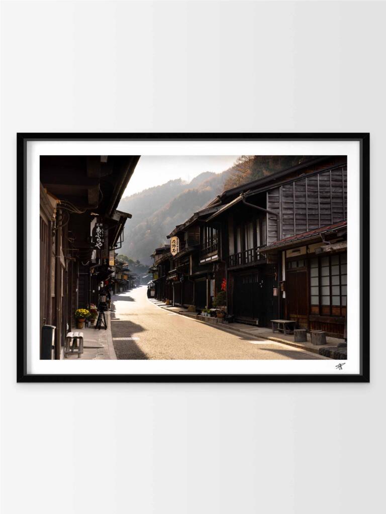Narai-Juku II – Impression d&rsquo;Art Mural Japon