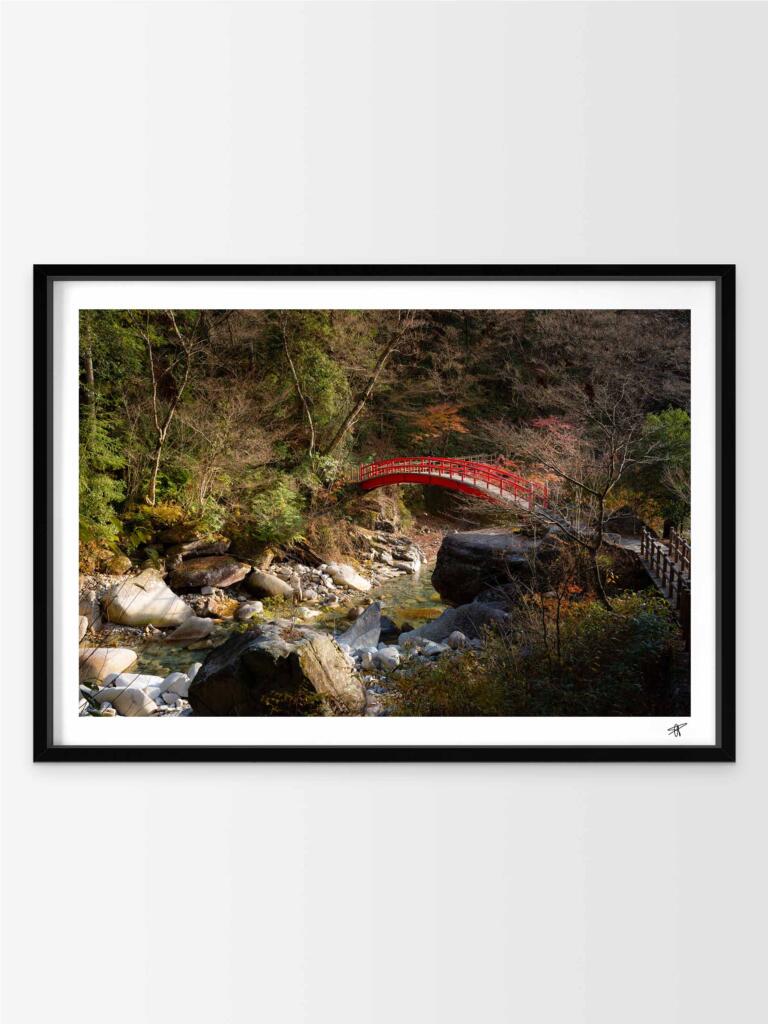 The red brigde II – Impression d’Art Mural Japon