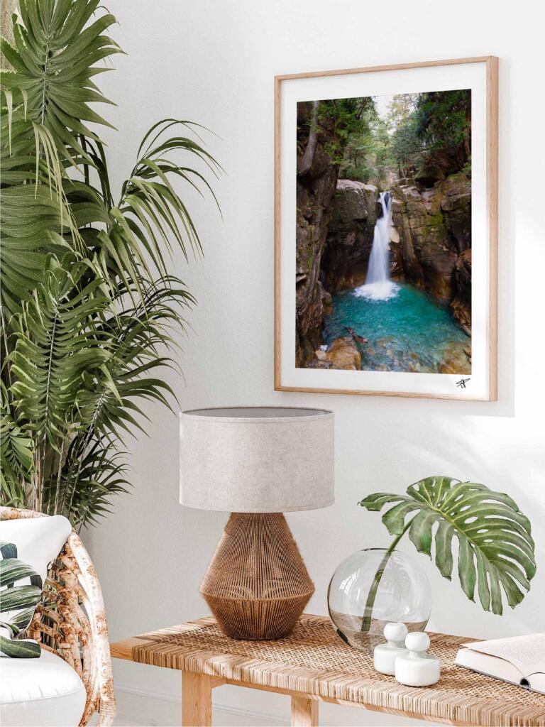 Ryujin Falls I – Impression d’Art Mural Japon - hover