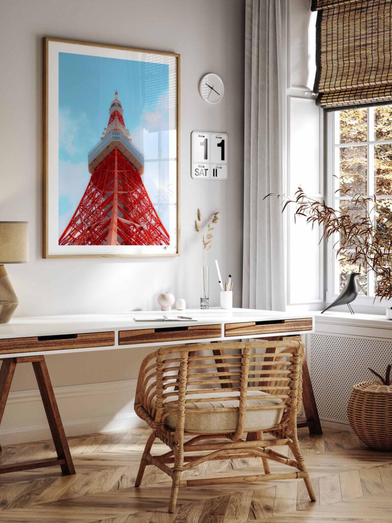Tokyo Tower IV – Impression d’Art Mural Japon - hover