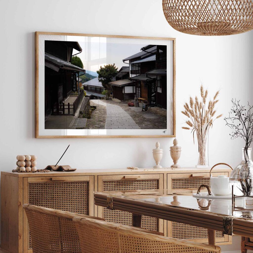 Nakasendo Trail IV – Impression d&rsquo;Art Mural Japon - hover