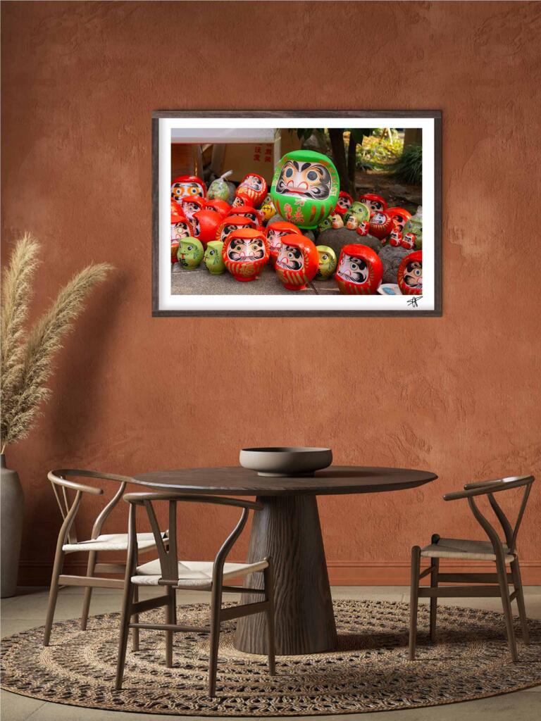 Daruma – Impression d’Art Mural Japon - hover