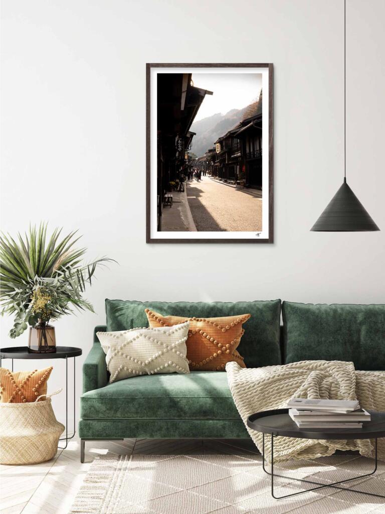 Narai-Juku I – Impression d&rsquo;Art Mural Japon - hover