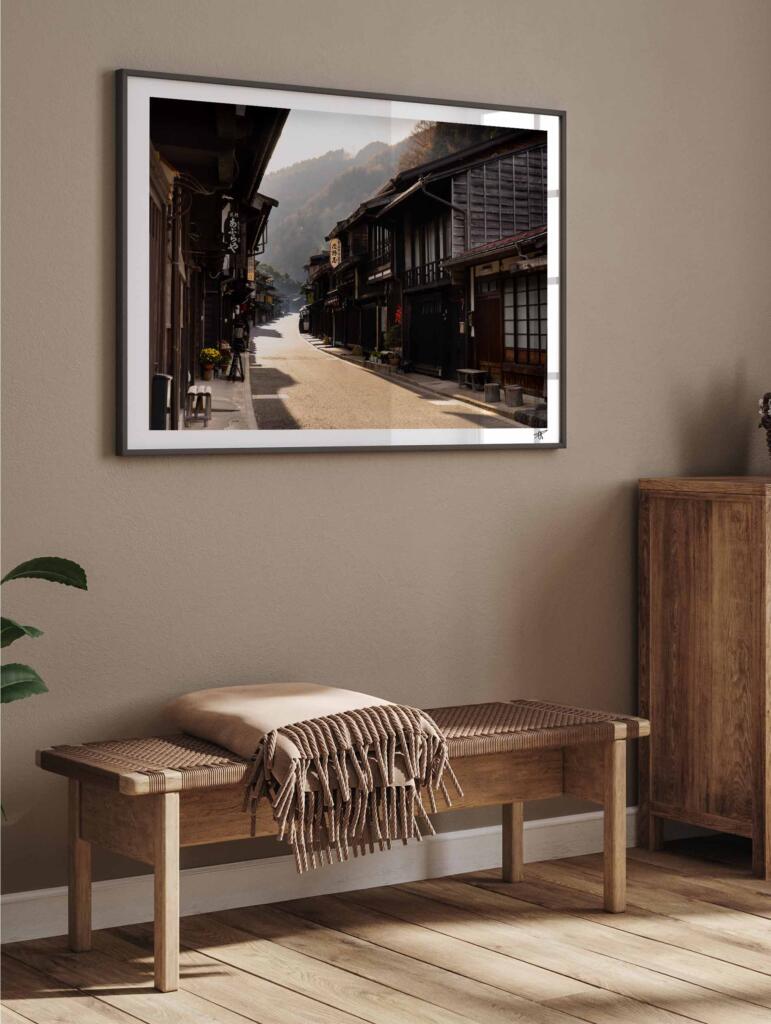 Narai-Juku II – Impression d&rsquo;Art Mural Japon - hover