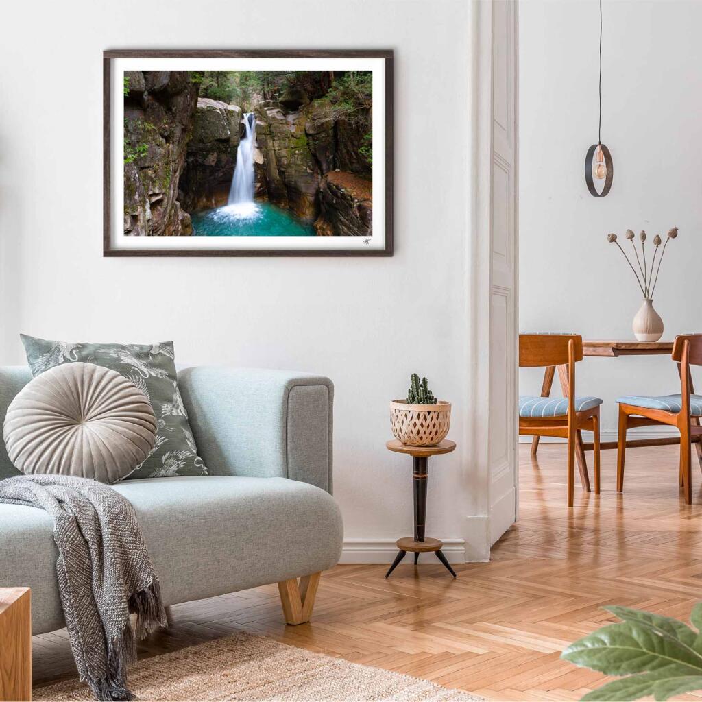 Ryujin Falls II – Impression d&rsquo;Art Mural Japon - hover